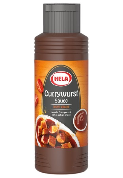 Hela Currywurst Sauce leicht pikant 300g