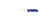 Giesser Ausbeinmesser gebogene Klinge stark 13cm blau