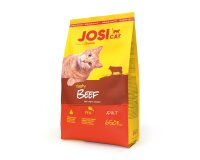 JosiCat Tasty Beef  650g – Katzenfutter mit Rind